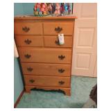 Bedroom set (bed, two dressers, and contents) -no contents on top