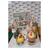 Chicken figurines and collectibles
