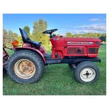 Yanmar 147D Utility Tractor 4x4 runs and operates