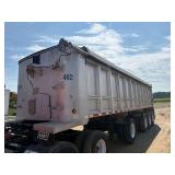 1986 Trailstar 32 ft Dump Trailer with Roll Over Tarp