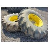 (2) 16.9 X 24 Tires & Rims
