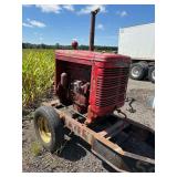 International U9 Power Unit on trailer