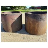 Large Steel Flotation Wheels - Fits Ford 2000/ 3000/4000 series tractors
