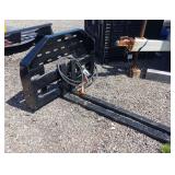 Skid Steer Hydraulic Adjustable Pallet Forks