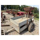 Trailer with McCormick International Seeder