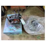 Unused brake parts and tool
