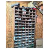 Bolt bin and contents buyer is responsible for removal