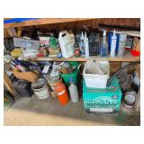 Products under bench