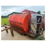 Fuel tank with electric pump