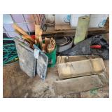 Concrete finishing knee pads