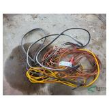 Extension cords and jumper cables
