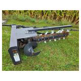 Skid steer mount trencher