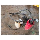 Pump sprayers and sump pump