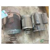(3) Electric motors one may be stuck