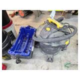 Shop vac and tool bin