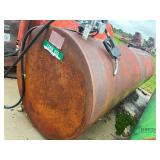 Diesel fuel tank with electric pump