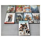 DVDs including  I am Legend, Evan Almighty,