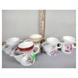 Vintage shaving cups, some Germany