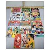 Comics including Archie, Josie