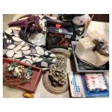 Juicer, basketball net, purses, wire