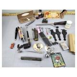Miscellaneous items including, curling iron,