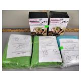 Aduro loungers and (3) terry cloth lounge chairs