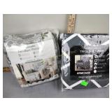 (2) Arm chair slipcovers