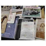 Ephemera including Clinton newspapers, Star Trek