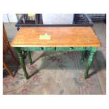 Sofa table 42 inches long by 30 inches tall, used