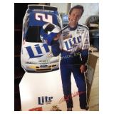 Rusty Wallace Miller Lite life size cardboard cut