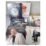 Vinyls including Jimmy Swaggart and John Starnes
