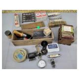 Folding rule, cheese box, trivet, miscellaneous