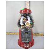 Gumball machine filled with buttons