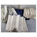 Hanging closet organizers, door mat, canvas