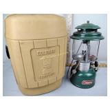 Coleman 220J lantern with carrying case (has