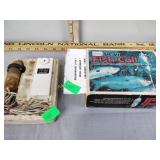 Sears TR VII vintage fish calls, one with