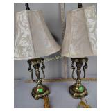 Table lamps (2, metal)
