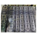 Leather bound International Library books: