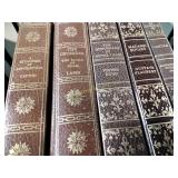 Leather bound International Library books: The