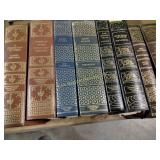 Leather bound Internatnal Library books: A