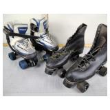 Kids roller skates size 1 to 4 and adult roller