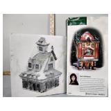 Department 56 reindeer Barn, North Pole Series,