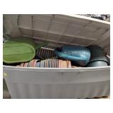 Hanging wall map, Marlboro bag, large tote,