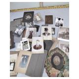 Vintage  photographs including one tin type