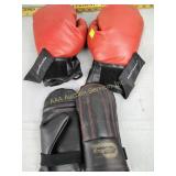 Protocol boxing gloves and Kroydon sparring mits