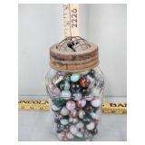 Jar of marbles