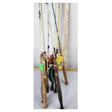 Ice fishing poles