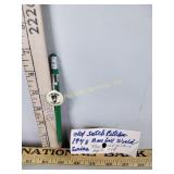 Satchel Paige pencil clip, softballs,