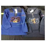 Disney 3/4 zip up sweatshirt (2), size small and