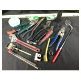Hand tools including Craftsman, Malco adjustable